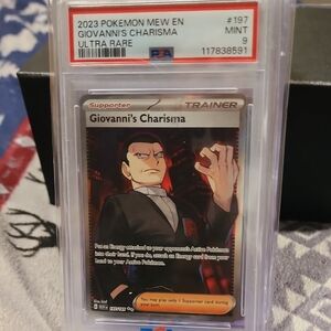 2023 Pokémon Giovanni's Charisma Card